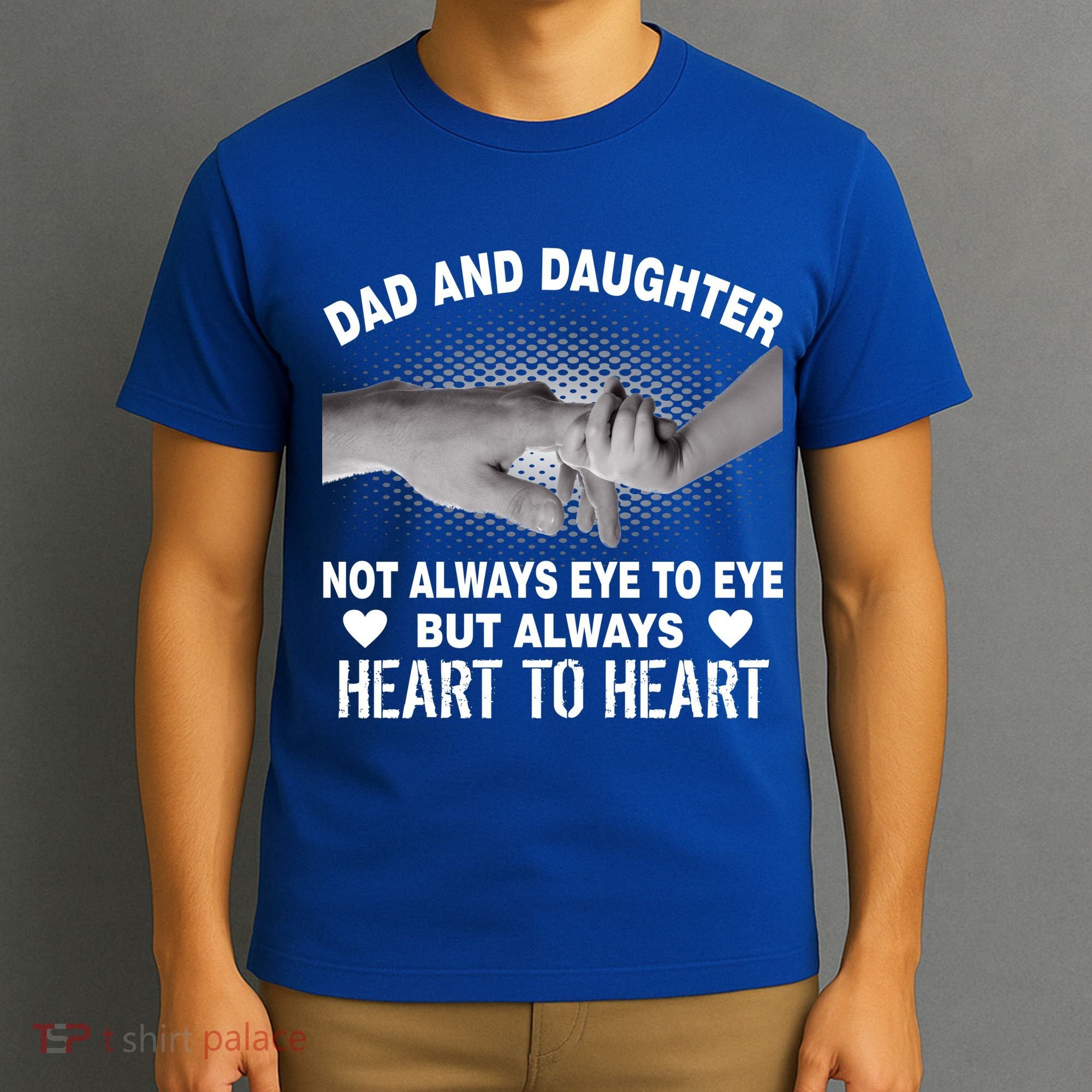 Dad And Daughter Always Heart To Heart T-Shirt