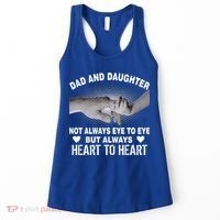 Dad And Daughter Always Heart To Heart Women's Tank Top thumb 0