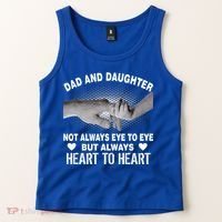 Dad And Daughter Always Heart To Heart Tank Top thumb 2
