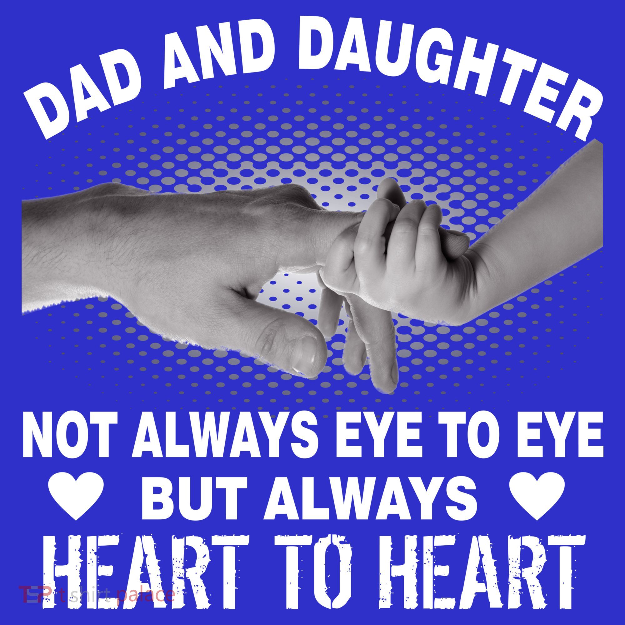 Dad And Daughter Always Heart To Heart Women's Long Sleeve Shirt