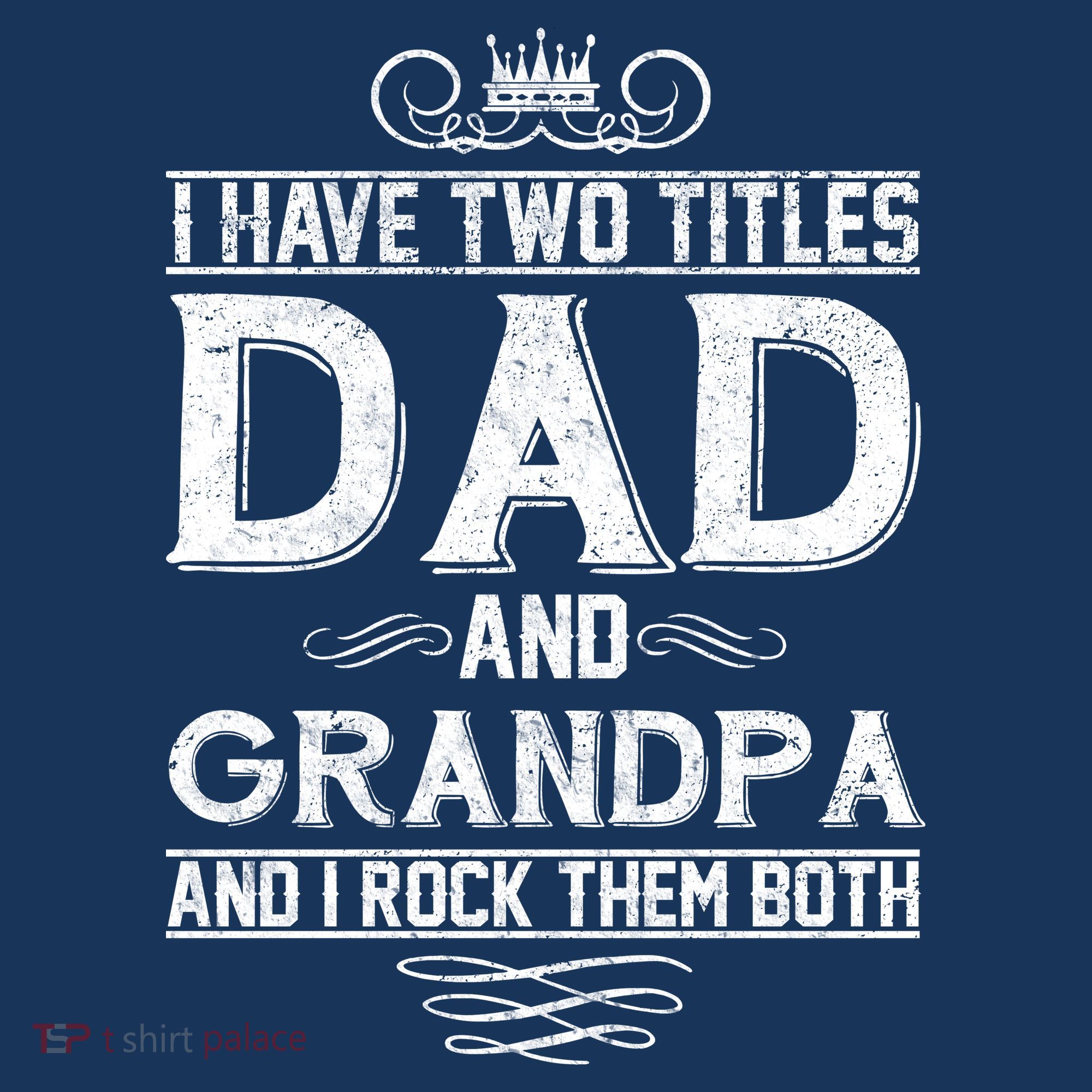 Dad And Grandpa Rock The Both Women's Sweatshirt