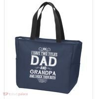 Dad And Grandpa Rock The Both Tote Bag thumb 3