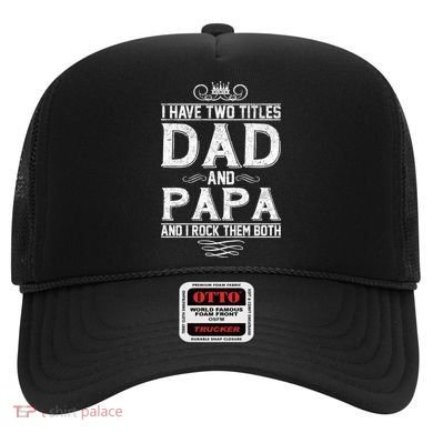 Dad And Papa Rock The Both Hat