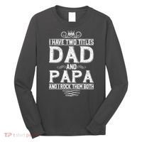 Dad And Papa Rock The Both Long Sleeve Shirt thumb 0