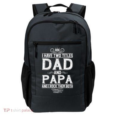Dad And Papa Rock The Both Backpack