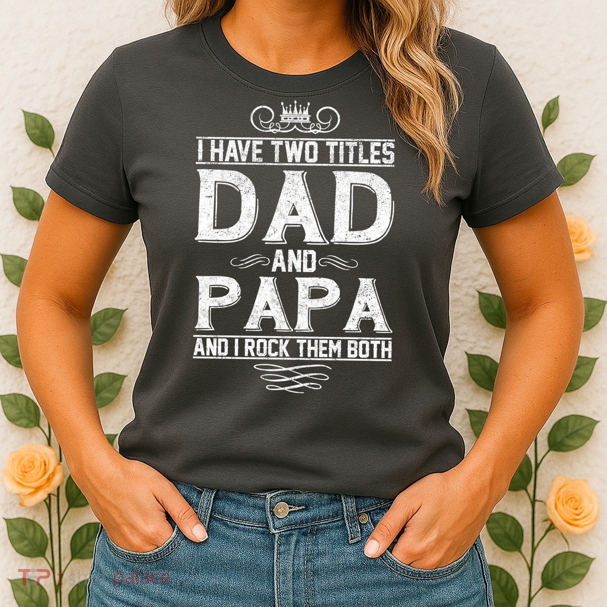 Dad And Papa Rock The Both Women's T-Shirt