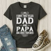 Dad And Papa Rock The Both Women's T-Shirt thumb 3