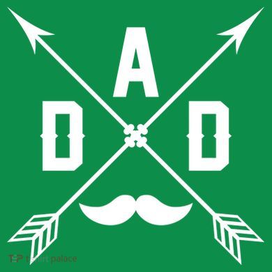 Dad Arrows Of Fatherhood Button