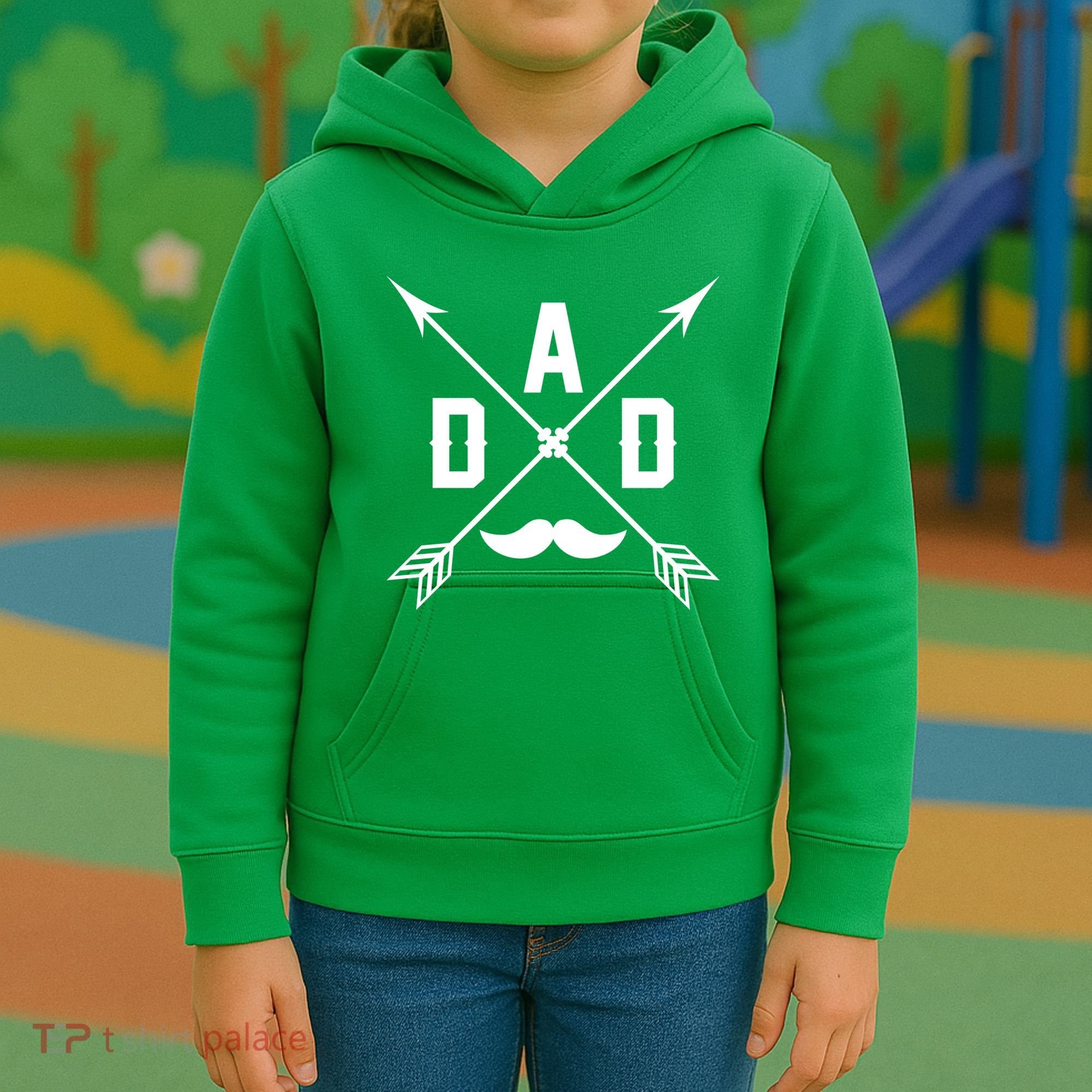 Dad Arrows Of Fatherhood Kids Hoodie