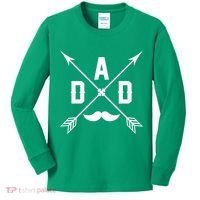 Dad Arrows Of Fatherhood Kids Long Sleeve Shirt thumb 0