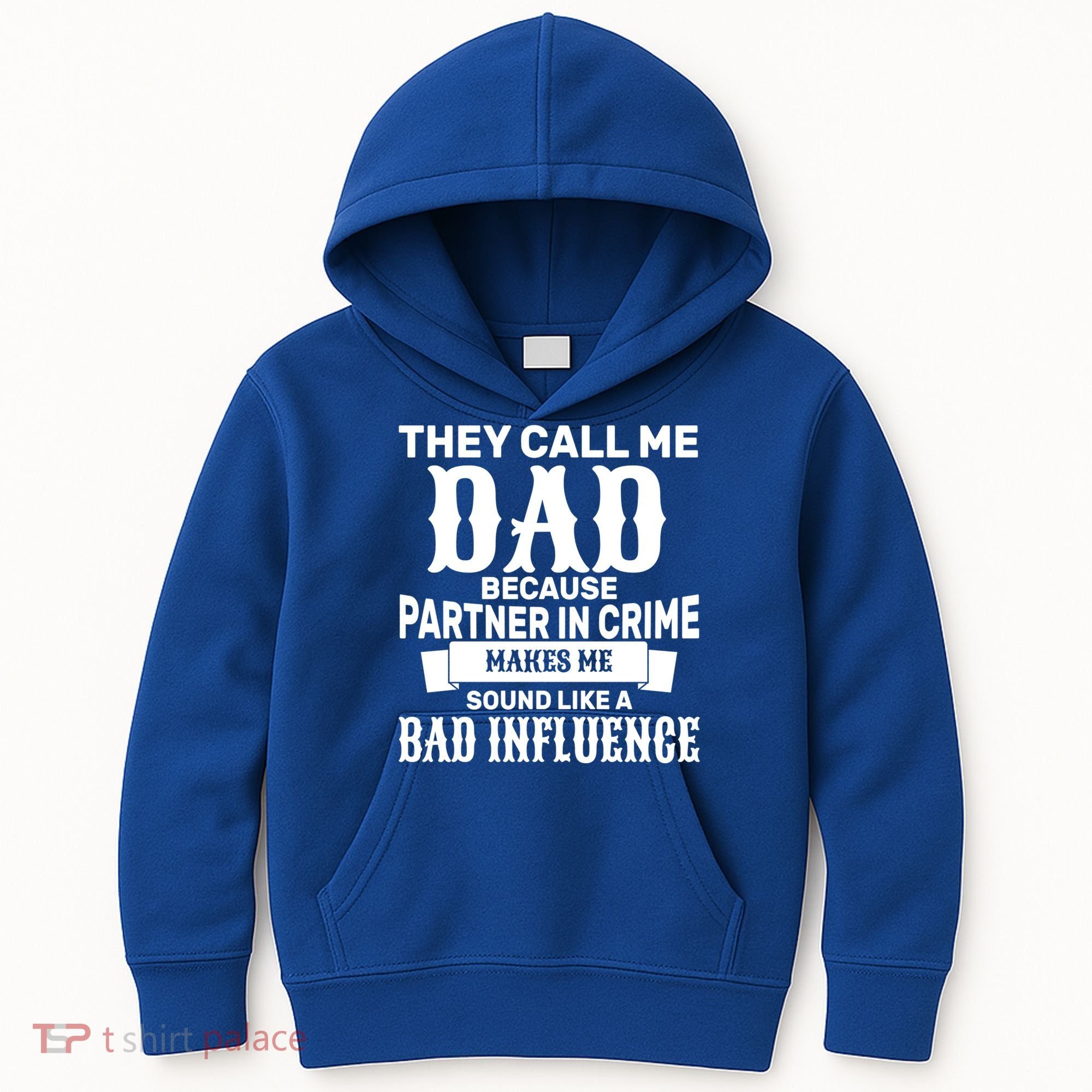 Dad Bad Influence Kids Hoodie