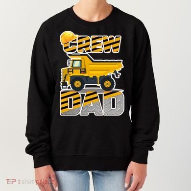 Dad Birthday Crew Construction Party Women's Sweatshirt