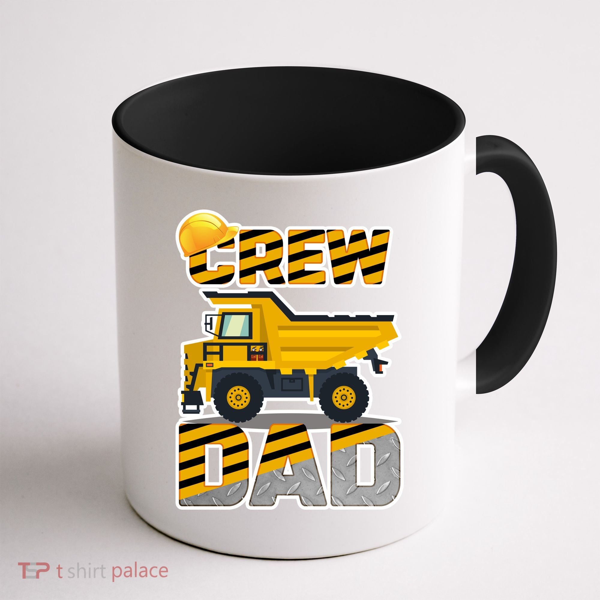 Dad Birthday Crew Construction Party Coffee Mug