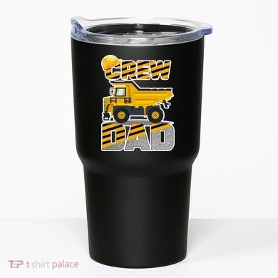 Dad Birthday Crew Construction Party Tumbler