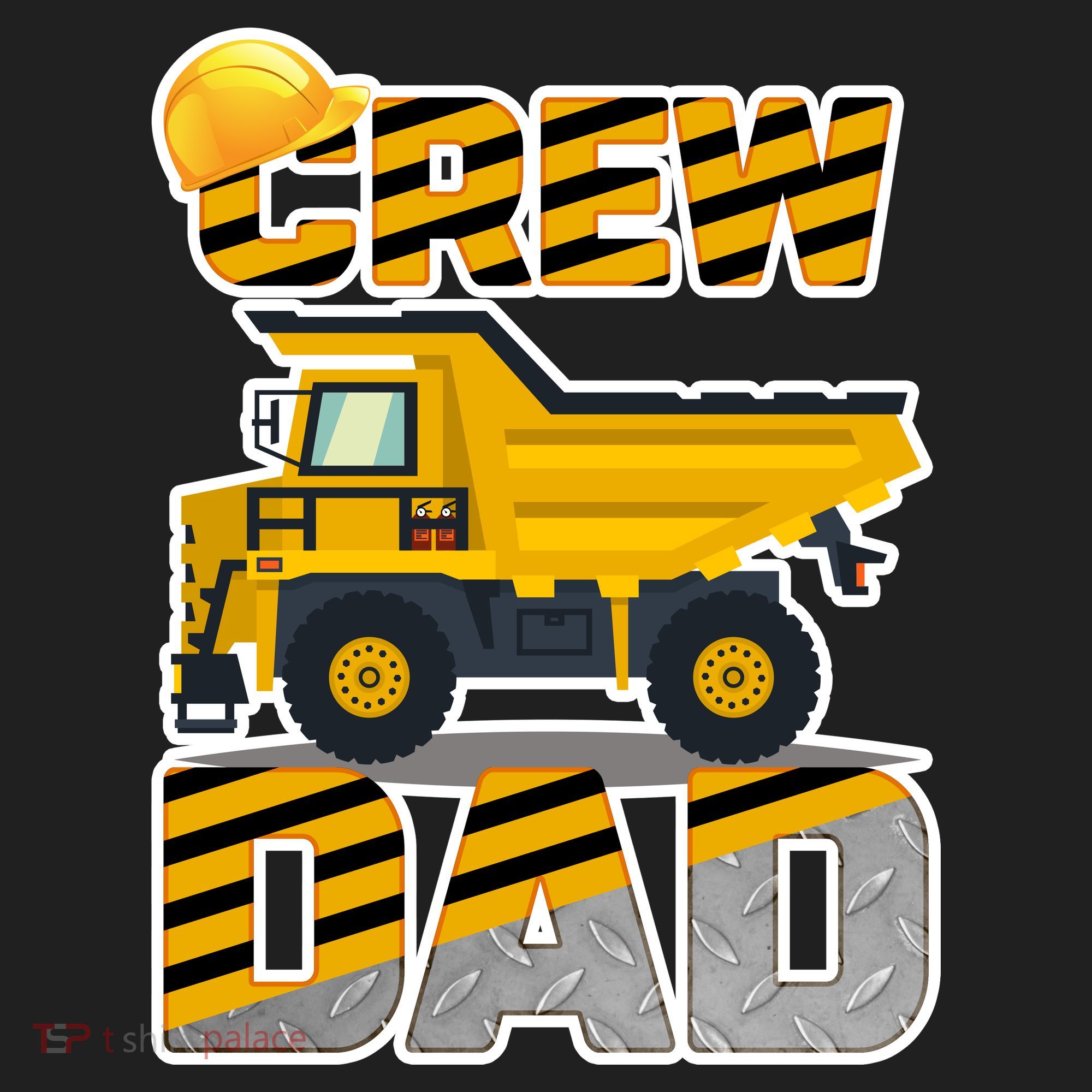 Dad Birthday Crew Construction Party Tumbler