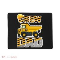 Dad Birthday Crew Construction Party Mousepad thumb 0