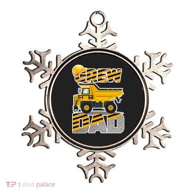Dad Birthday Crew Construction Party Ornament