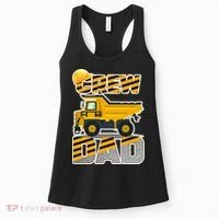 Dad Birthday Crew Construction Party Women's Tank Top thumb 0
