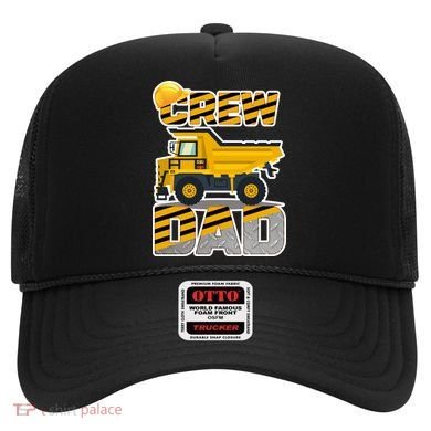 Dad Birthday Crew Construction Party Hat