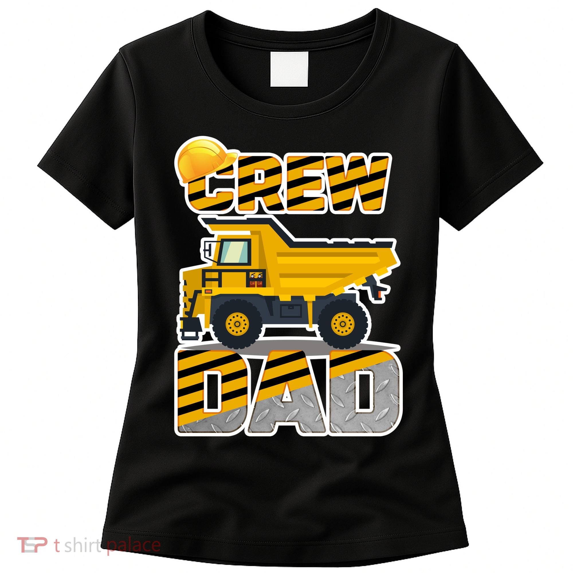 Dad Birthday Crew Construction Party Women's T-Shirt