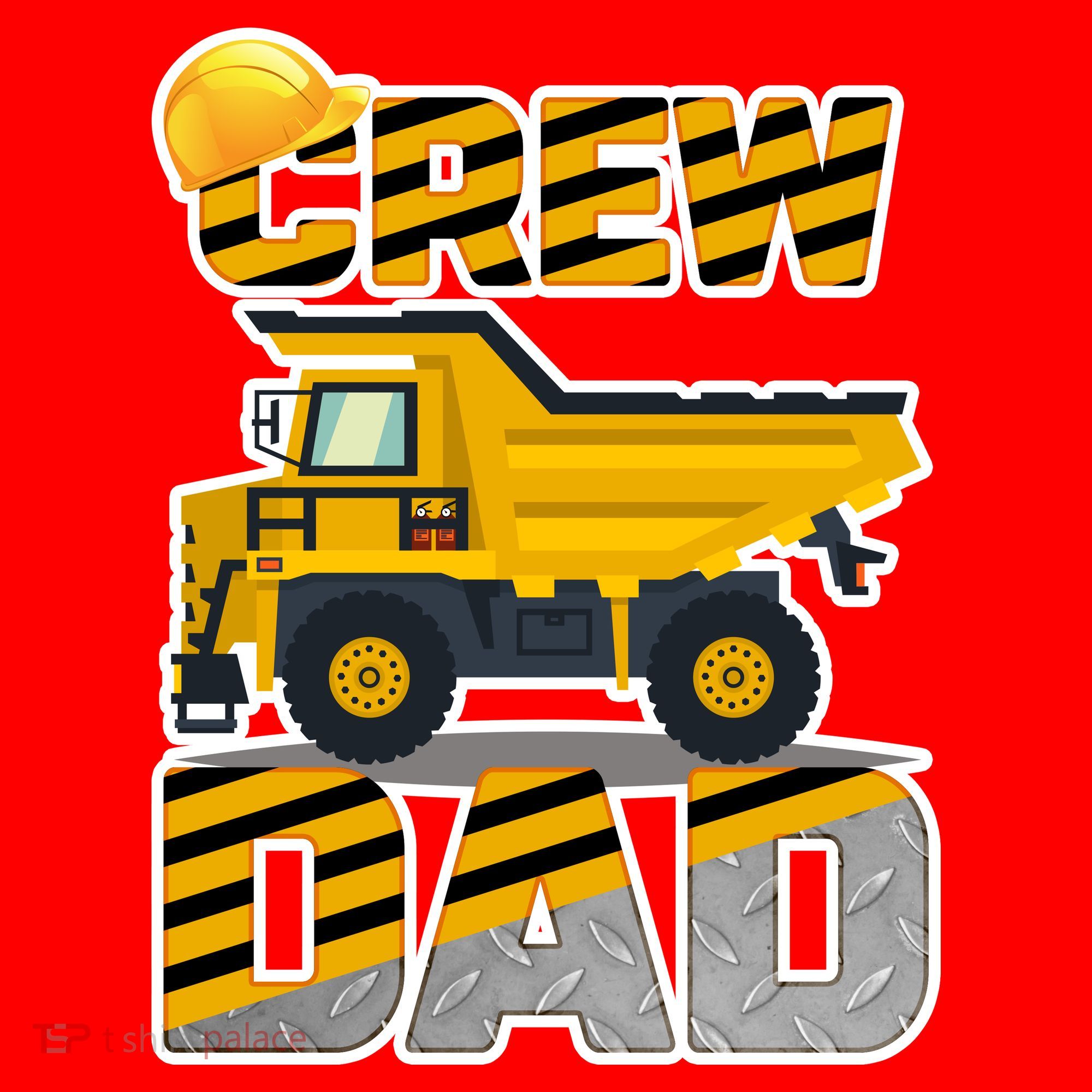 Dad Birthday Crew Construction Party Santa Hat