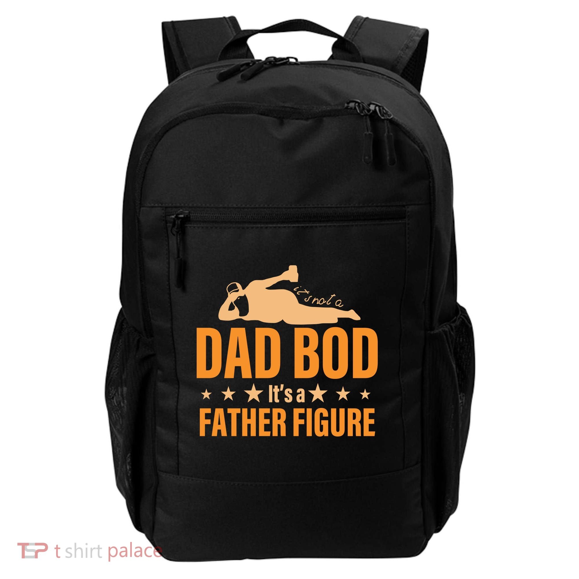 Dad Bod It's A Father Figure Funny  Backpack