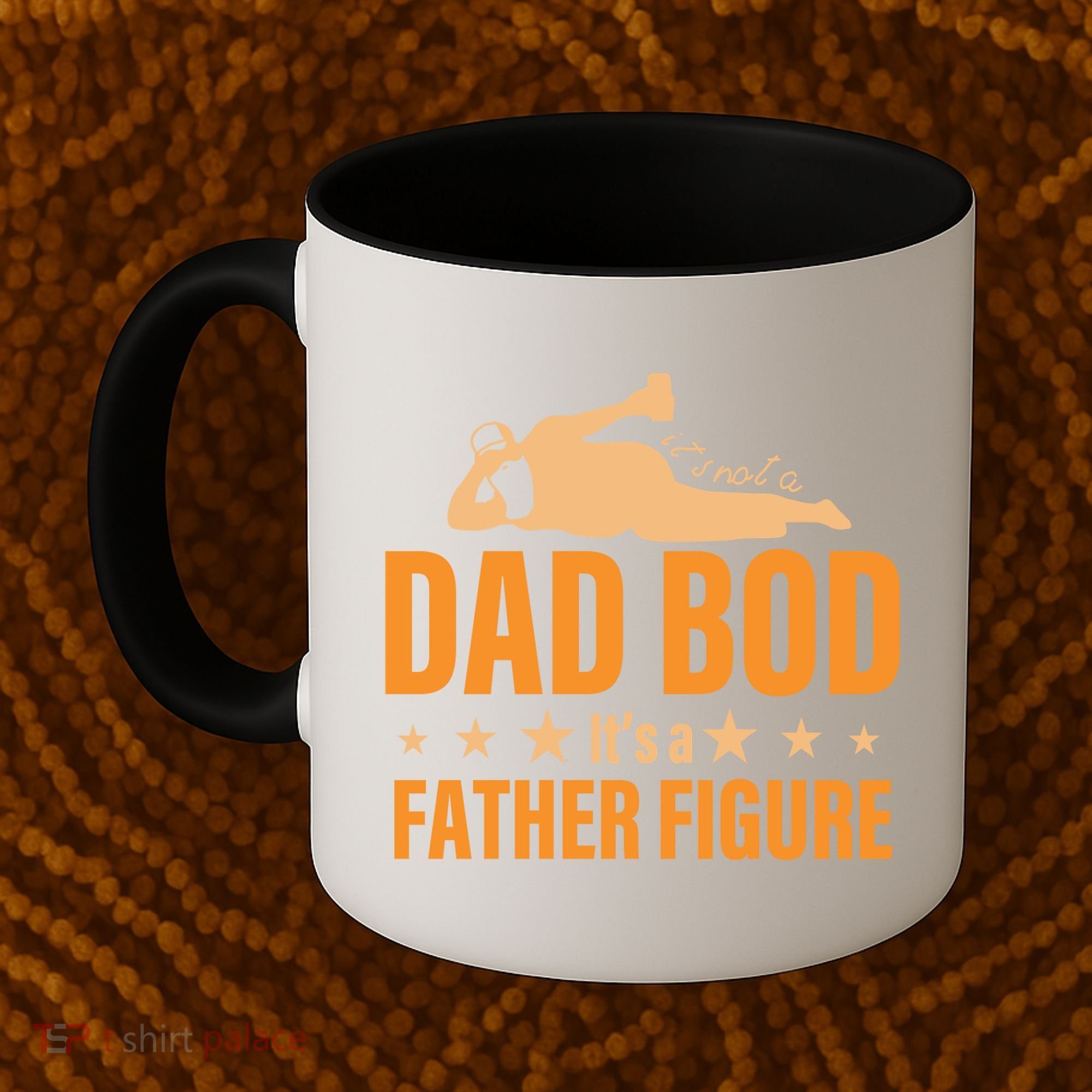 Dad Bod It's A Father Figure Funny  Coffee Mug