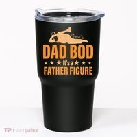 Dad Bod It's A Father Figure Funny  Tumbler thumb 0