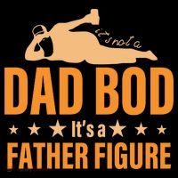 Dad Bod It's A Father Figure Funny  Ornament thumb 1