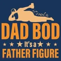 Dad Bod It's A Father Figure Funny  Women's Long Sleeve Shirt thumb 2