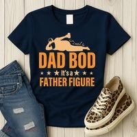 Dad Bod It's A Father Figure Funny  Women's T-Shirt thumb 3