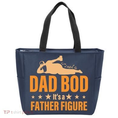 Dad Bod It's A Father Figure Funny  Tote Bag