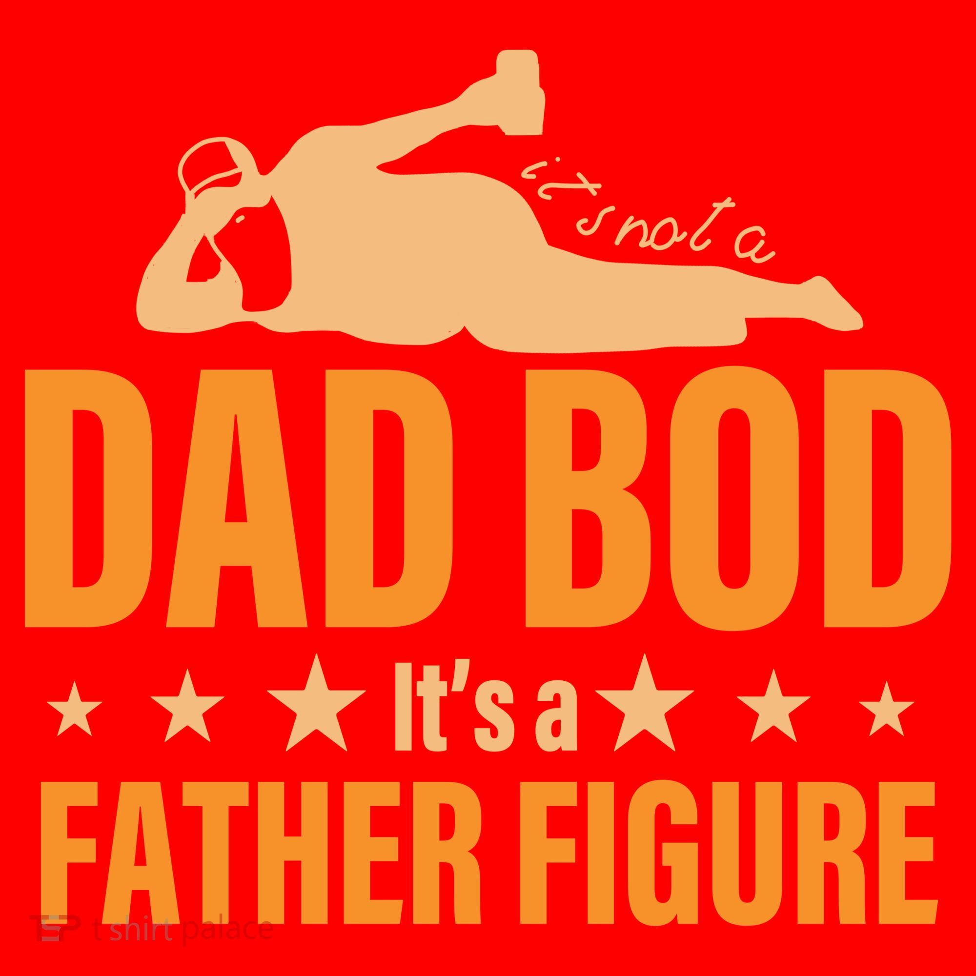 Dad Bod It's A Father Figure Funny  Santa Hat