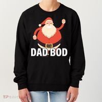 Dad Bod Santa Claus Christmas Women's Sweatshirt thumb 0