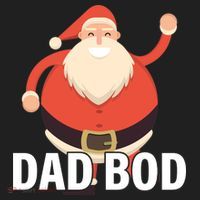 Dad Bod Santa Claus Christmas Women's Sweatshirt thumb 2