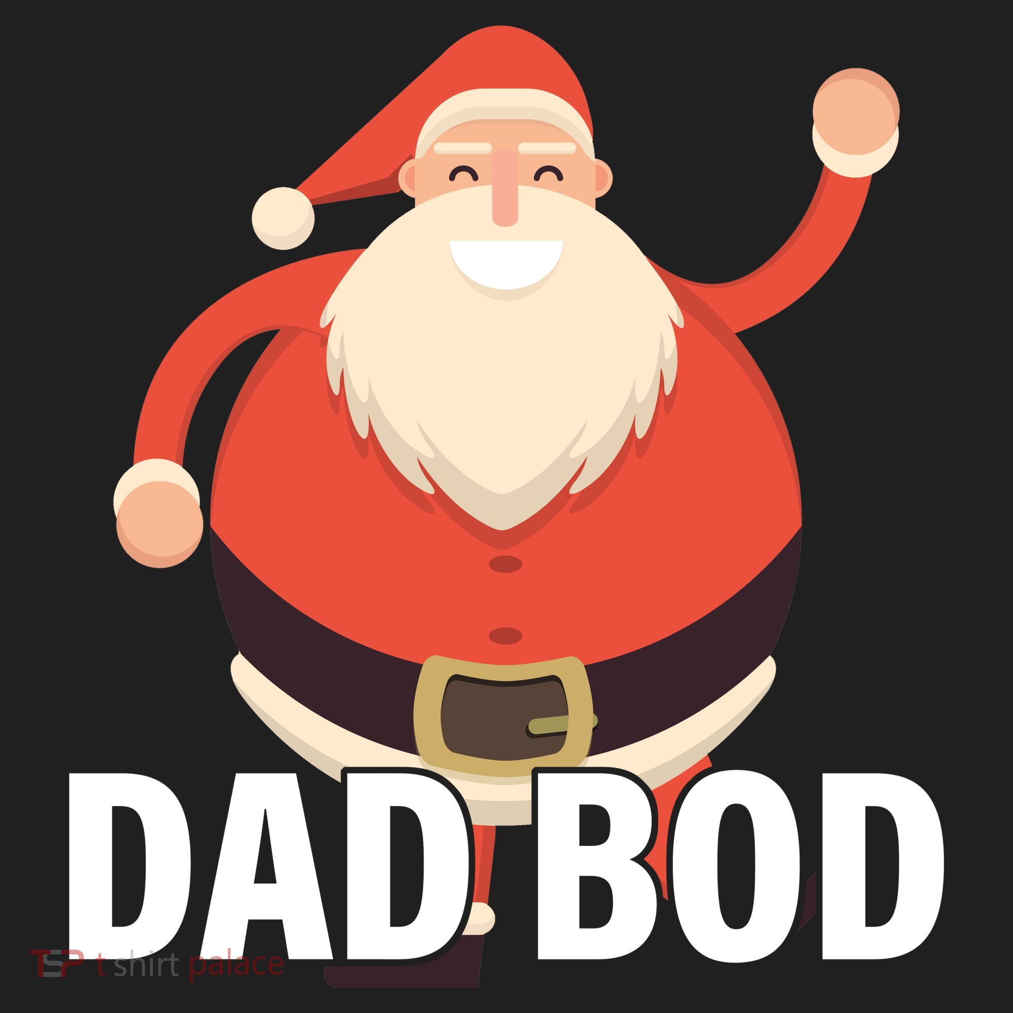 Dad Bod Santa Claus Christmas Women's Sweatshirt