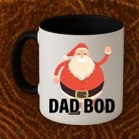 Dad Bod Santa Claus Christmas Coffee Mug thumb 2