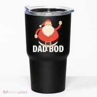 Dad Bod Santa Claus Christmas Tumbler thumb 0