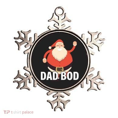 Dad Bod Santa Claus Christmas Ornament