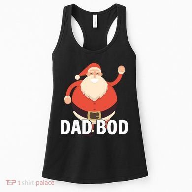 Dad Bod Santa Claus Christmas Women's Tank Top