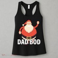 Dad Bod Santa Claus Christmas Women's Tank Top thumb 3