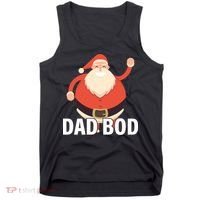 Dad Bod Santa Claus Christmas Tank Top thumb 0