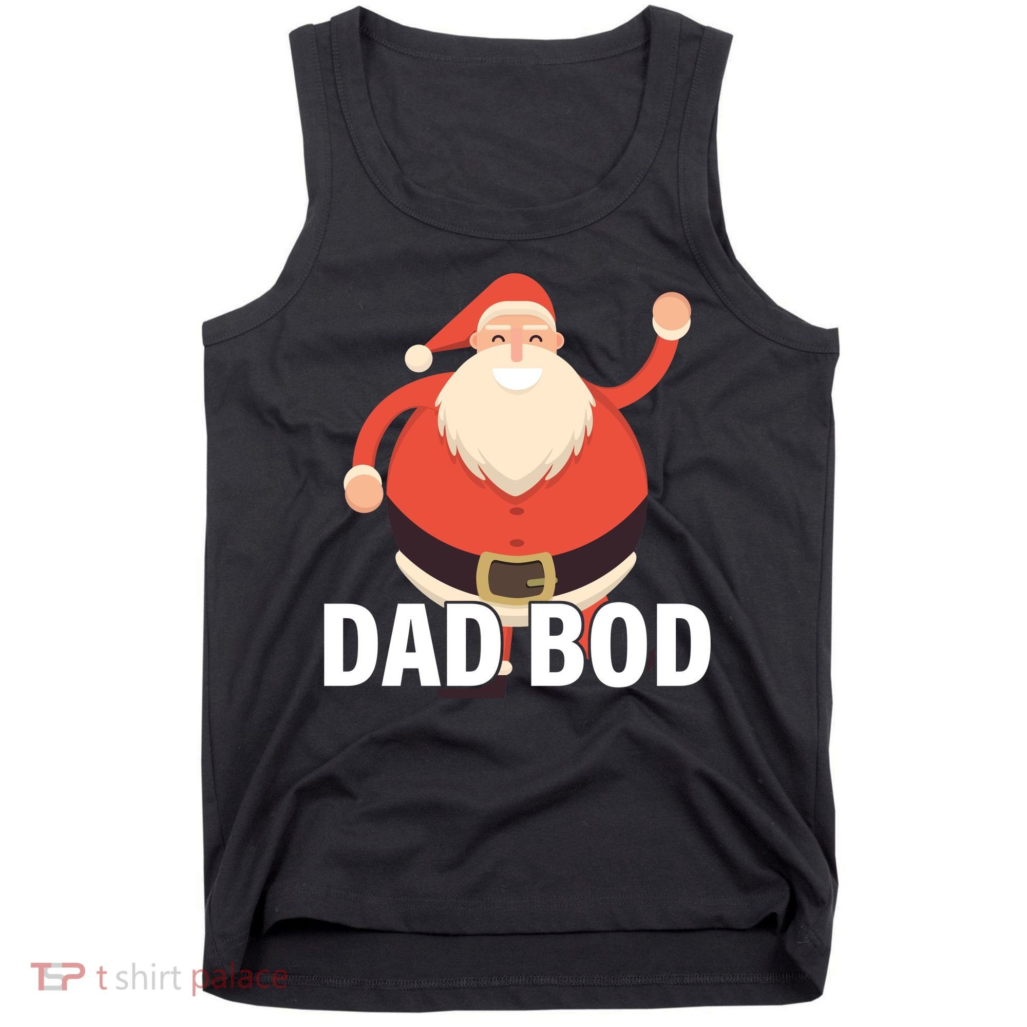 Dad Bod Santa Claus Christmas Tank Top