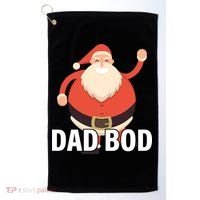 Dad Bod Santa Claus Christmas Golf Towel thumb 0