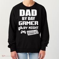 Dad By Day Gamer By Night Women's Sweatshirt thumb 0