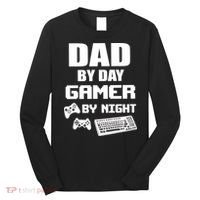 Dad By Day Gamer By Night Long Sleeve Shirt thumb 0