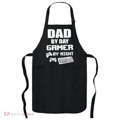 Dad By Day Gamer By Night Apron