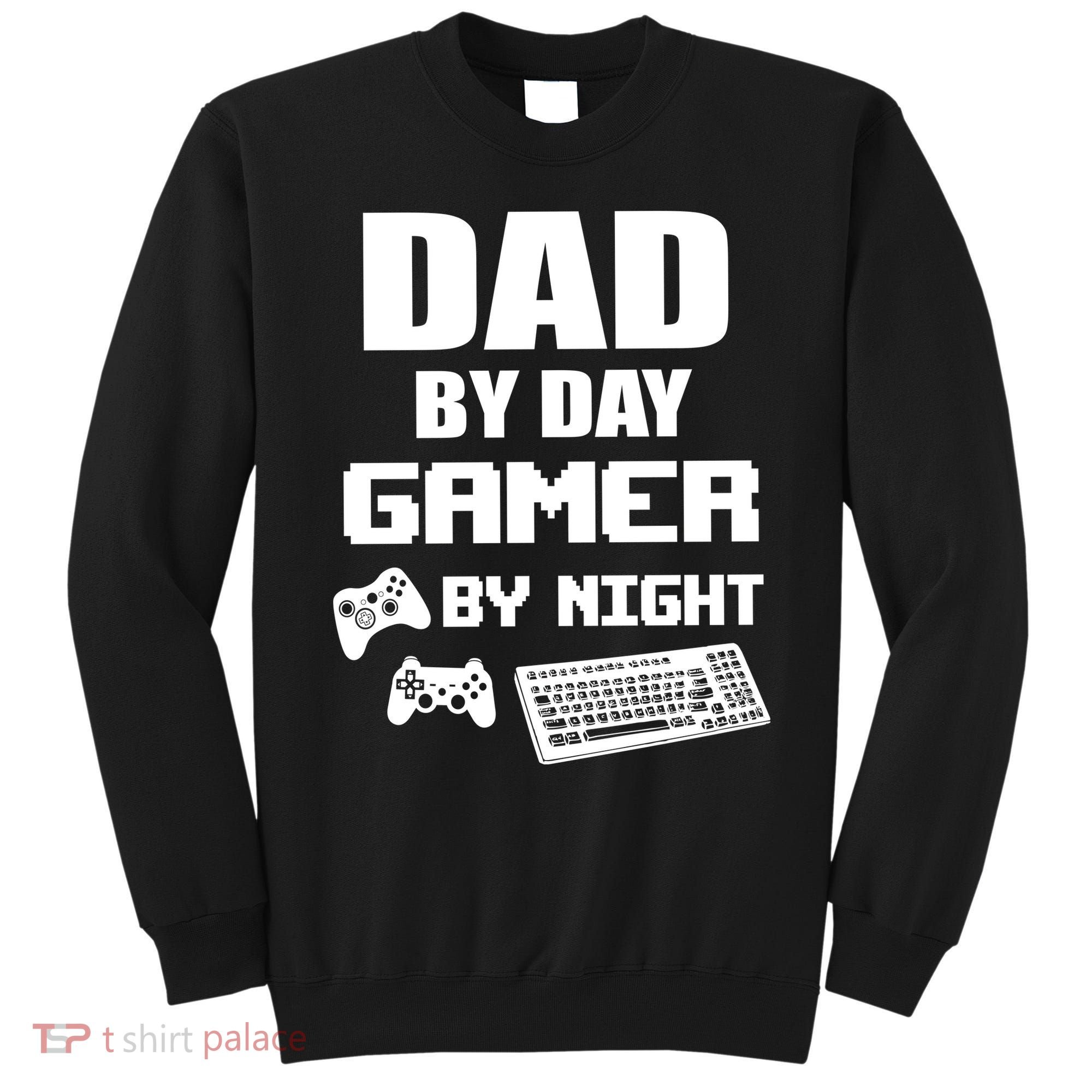 Dad By Day Gamer By Night Sweatshirt