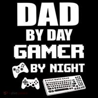Dad By Day Gamer By Night T-Shirt thumb 7