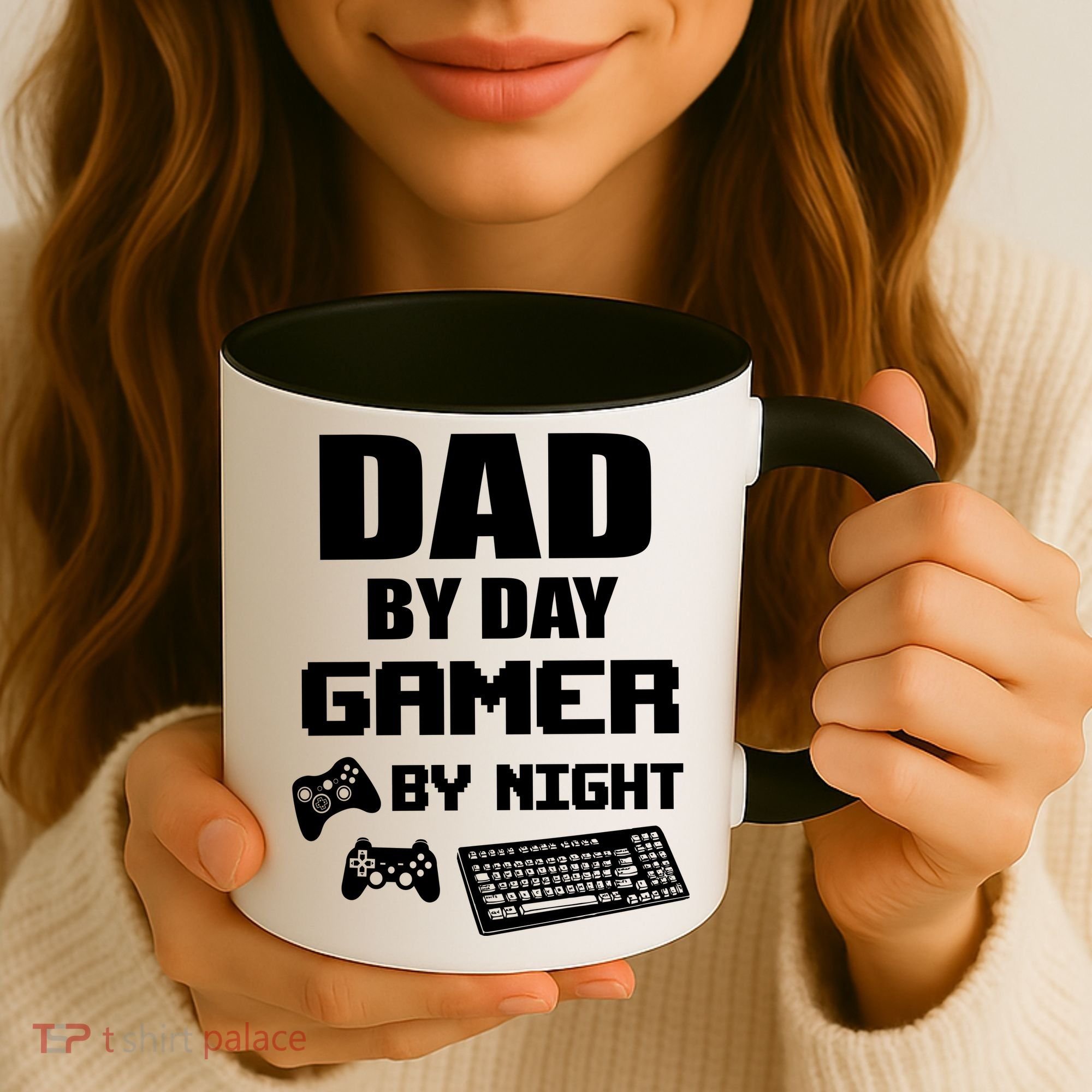 Dad By Day Gamer By Night Coffee Mug